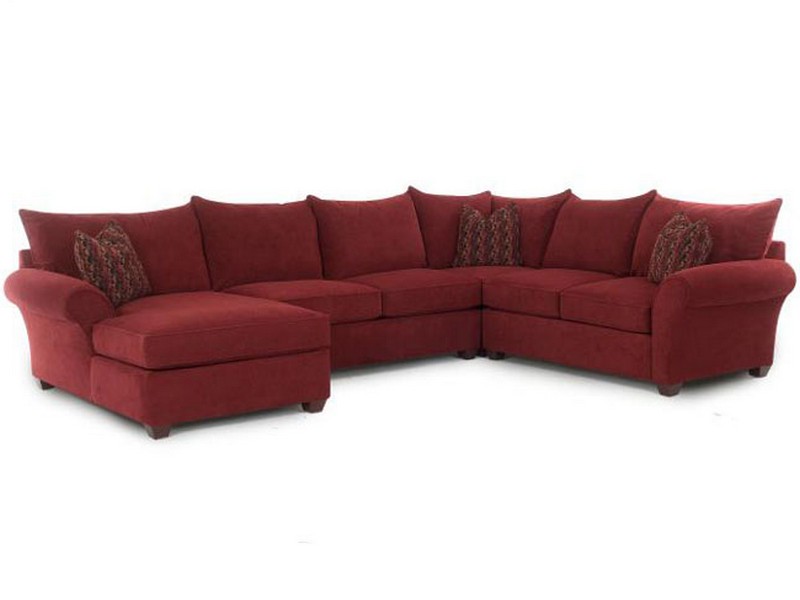 Red Sectional Couch