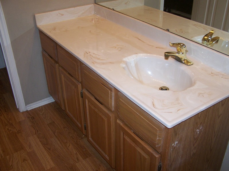 Refinish Bathroom Vanity Top