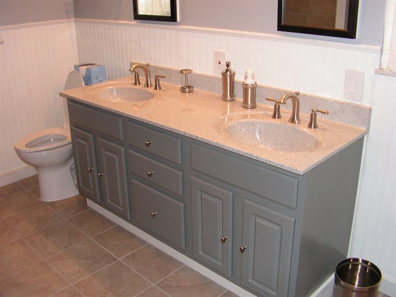 Refinish Old Bathroom Vanity