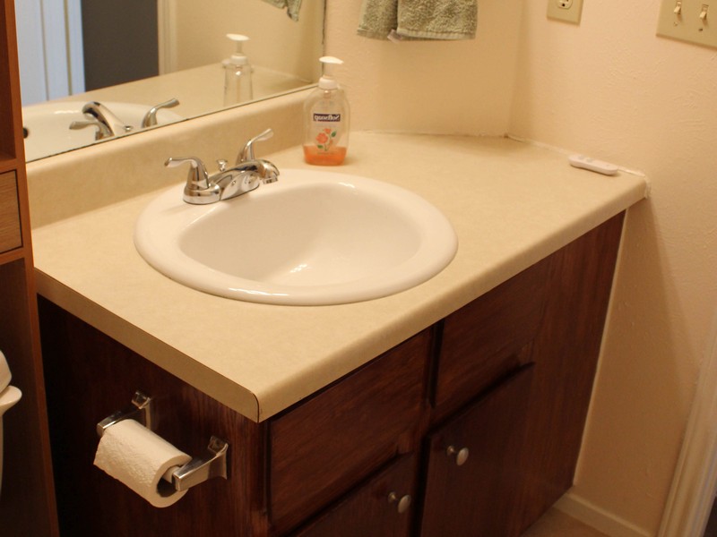 Refinishing Bathroom Cabinets Stain