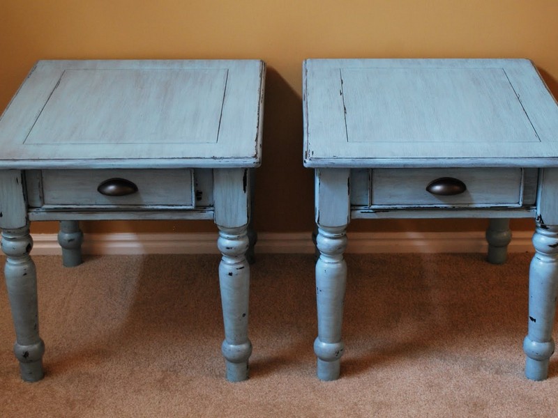 Robins Egg Blue Distressed Furniture