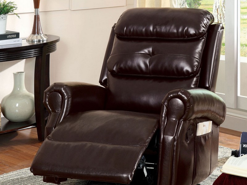 Rocker Glider Recliner With Ottoman