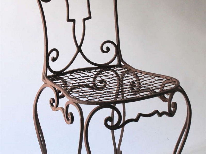 Rod Iron Chairs