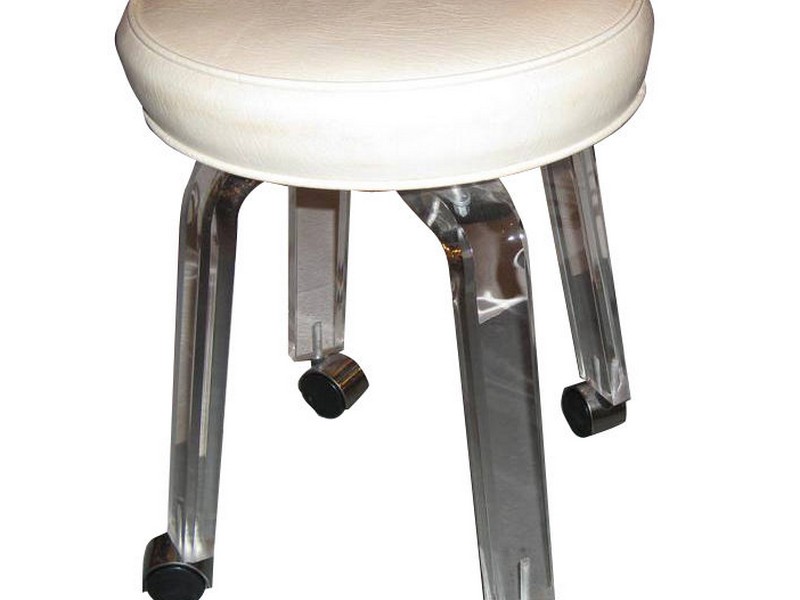 Rolling Vanity Stool