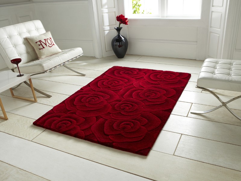 Rose Tufted Rug