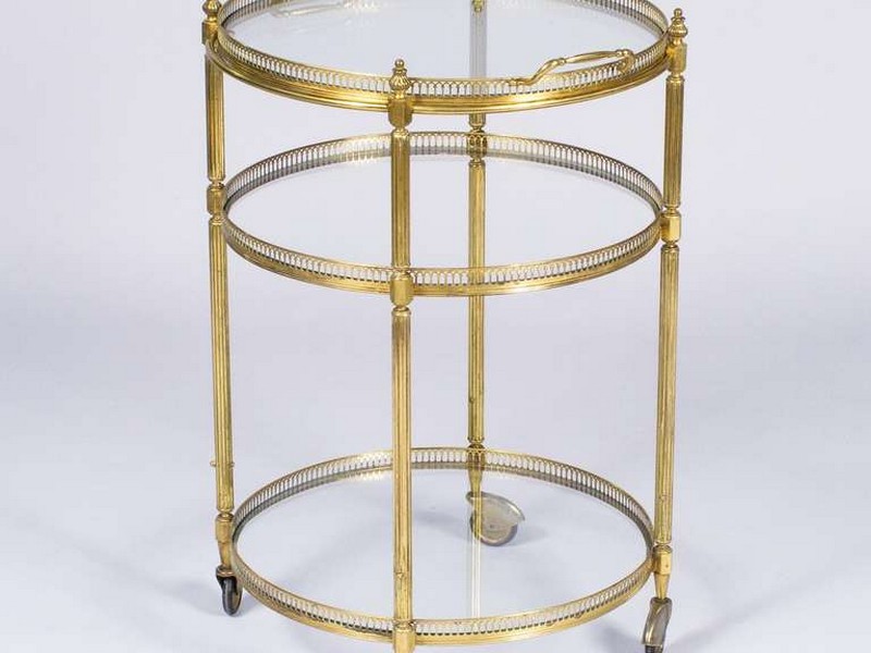 Round Bar Cart