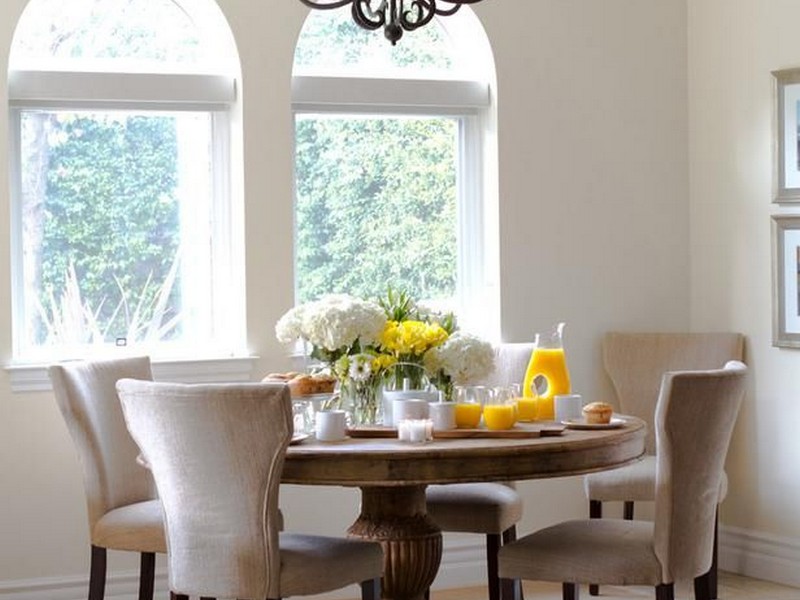 Round Breakfast Nook Tables