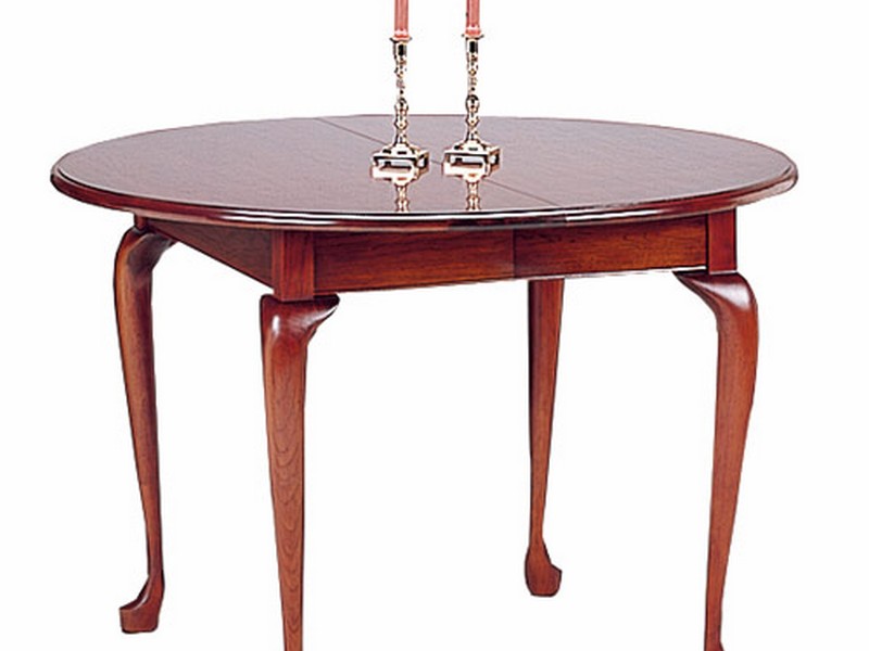 Round Cherry Dining Table