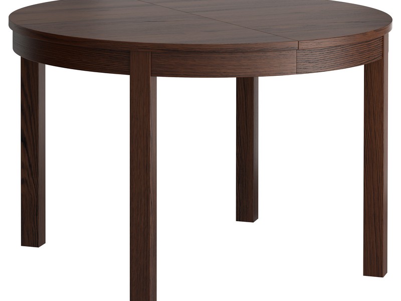 Round Dining Table With Leaf Extension