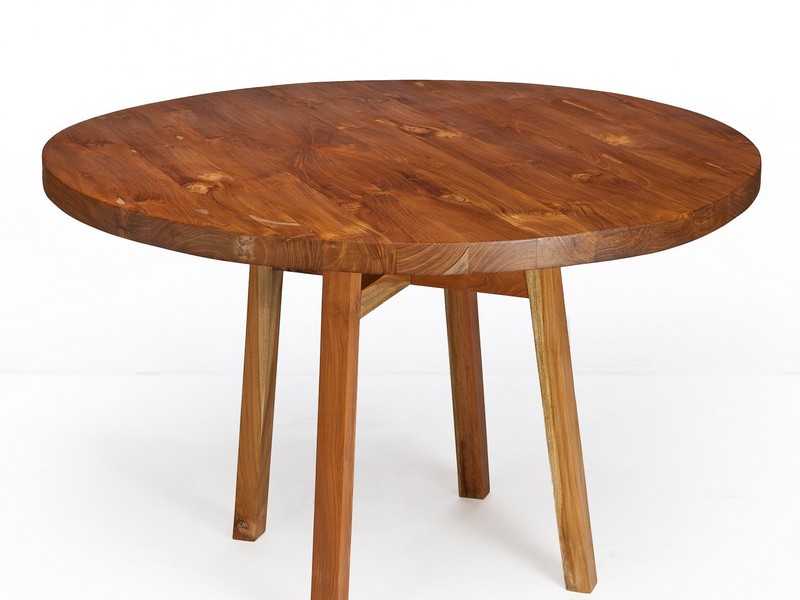 Round Farmhouse Dining Table