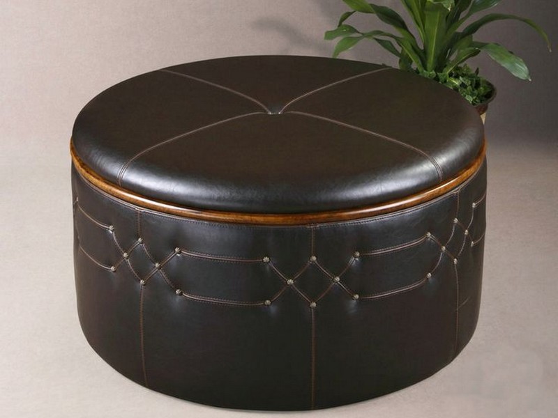 Round Ottoman Table