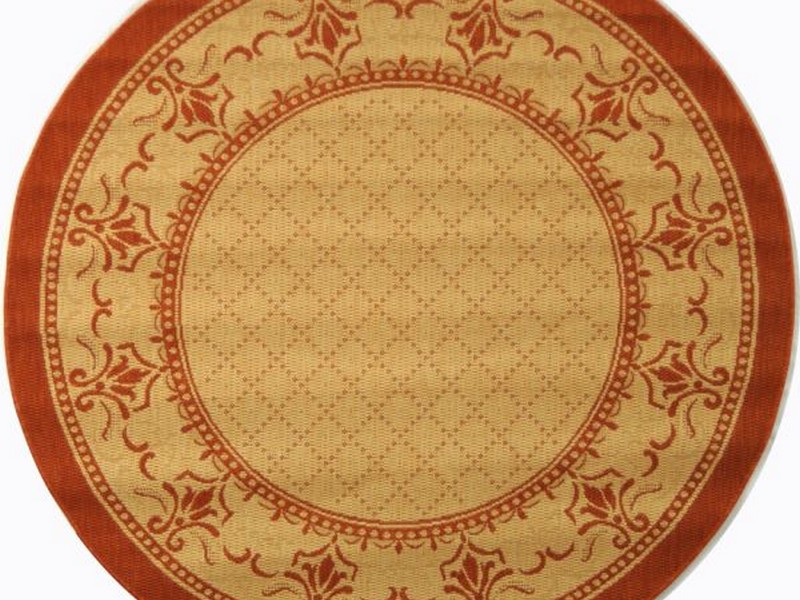 Round Outdoor Rug
