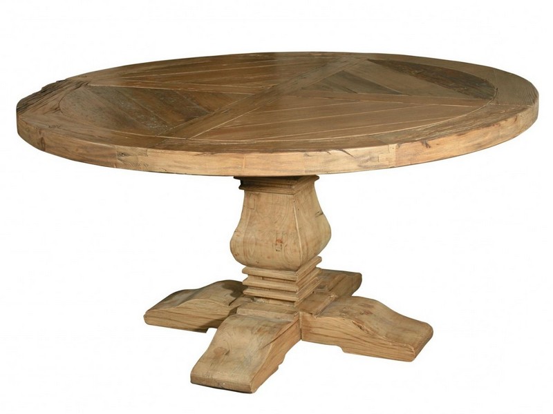 Round Pedestal Coffee Table
