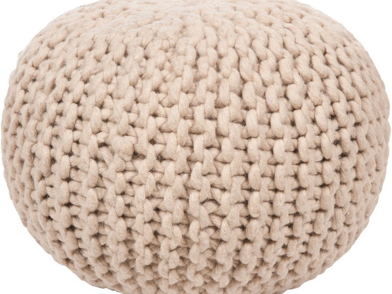 Round Pouf Ottoman