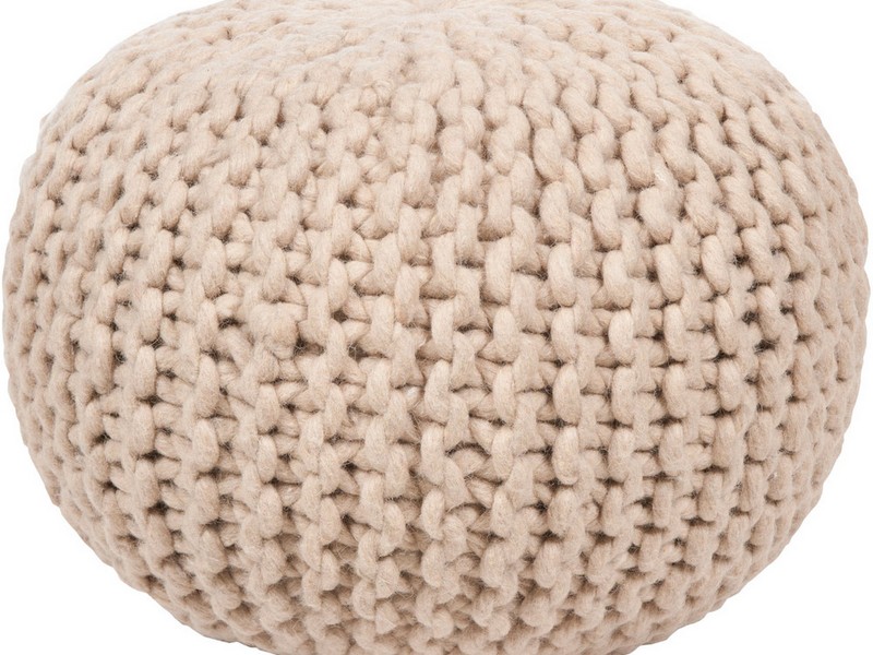 Round Pouf Ottoman