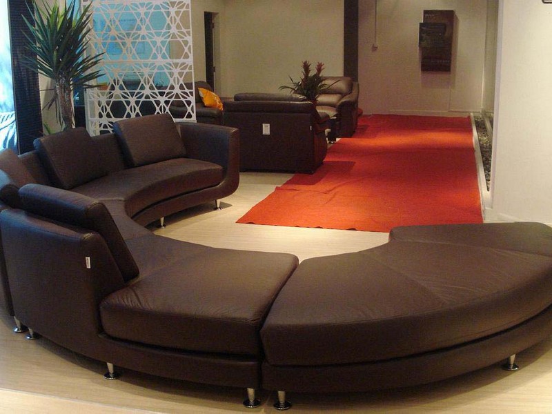 Round Sectional Sofa