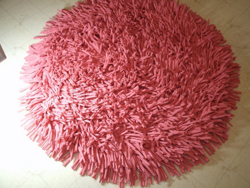 Round Shag Rug