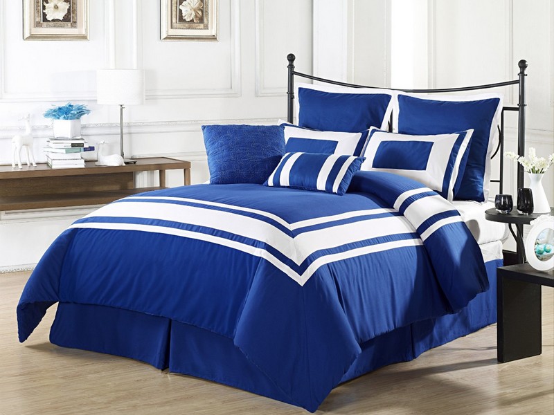 Royal Blue Duvet Cover King