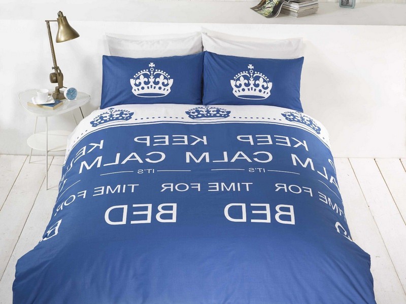 Royal Blue Duvet Cover Single