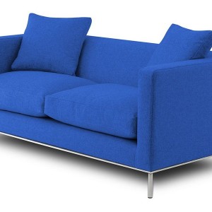Royal Blue Sofa Slipcover