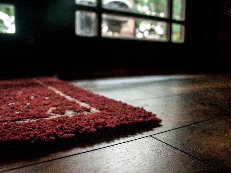 Rubber Backed Rugs On Hardwood