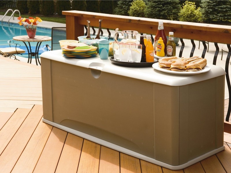 Rubbermaid Outdoor Storage Bench Seat