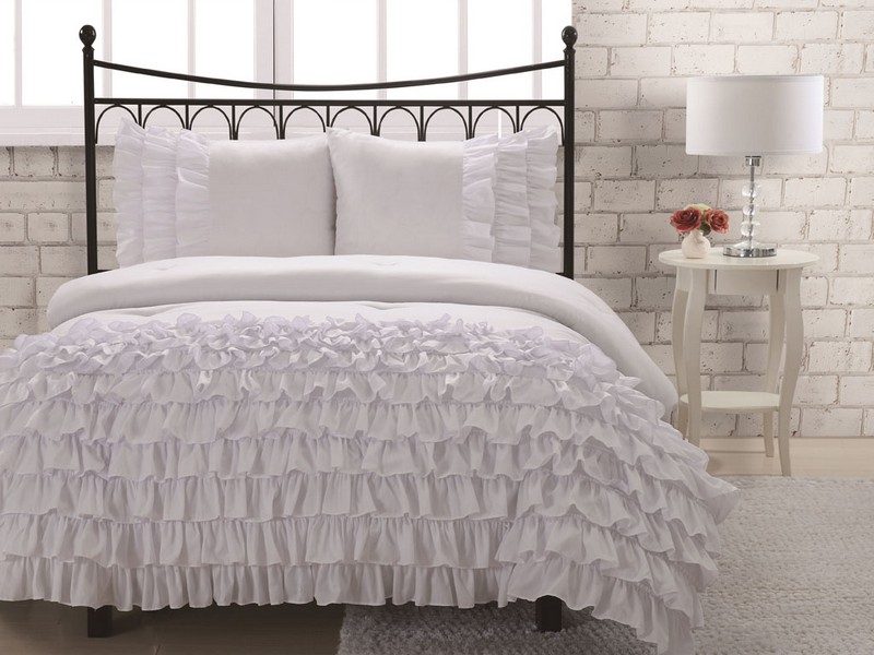 Ruffle Twin Bedding Set