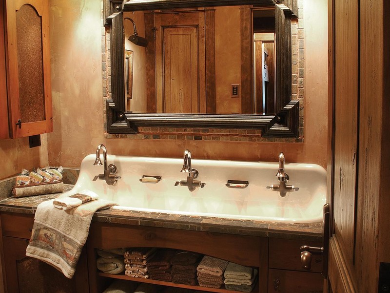 Rustic Bathroom Sink Faucets