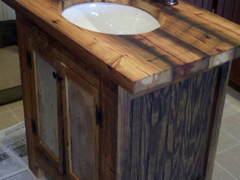 Rustic Bathroom Sinks And Vanities