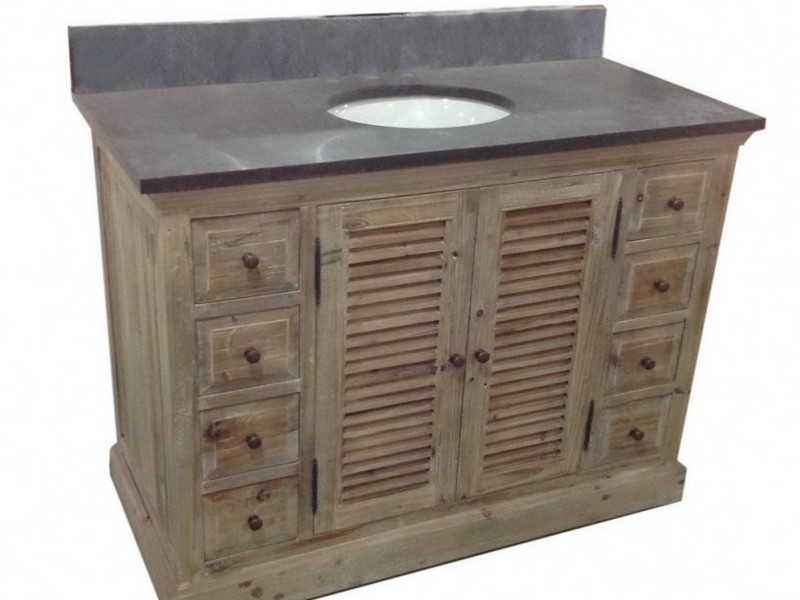 Rustic Bathroom Vanities With Tops