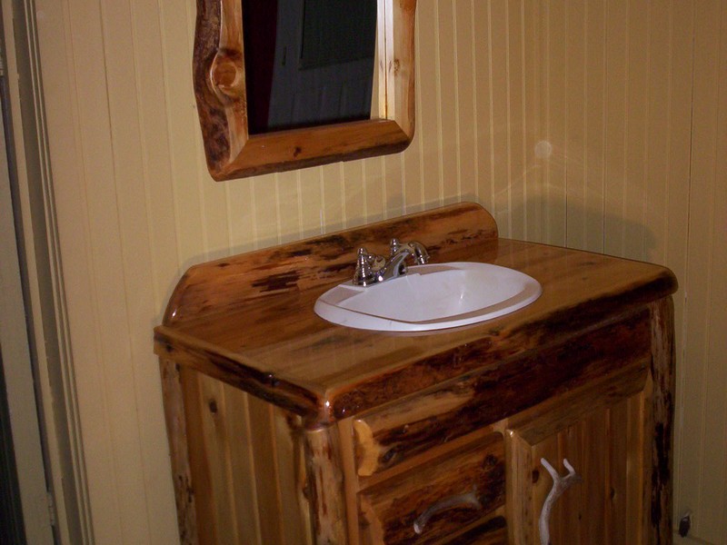 Rustic Bathroom Vanity Mirrors