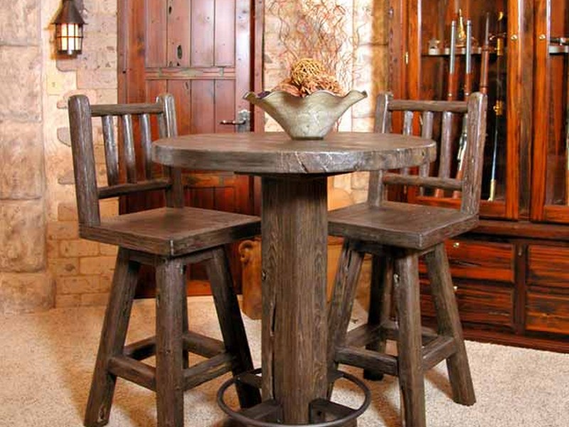 Rustic Bistro Table And Chairs