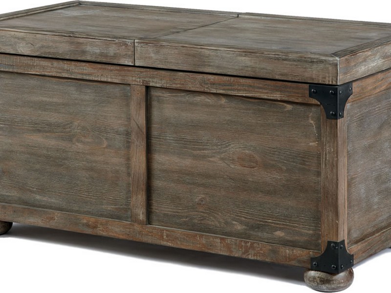 Rustic Coffee Table With Storage