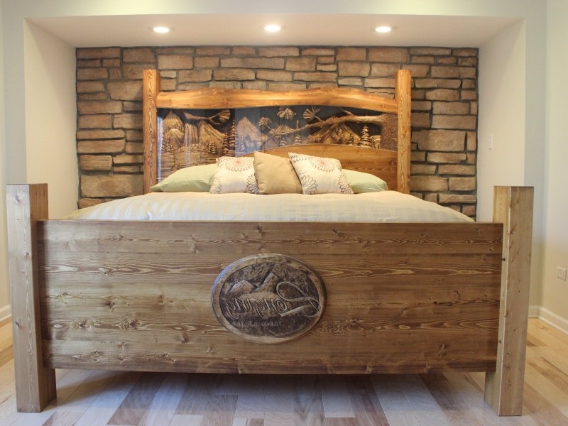 Rustic Headboards King Size Beds