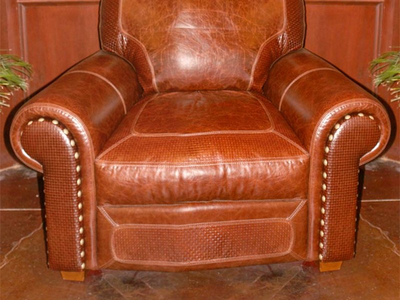 Rustic Leather Chairs