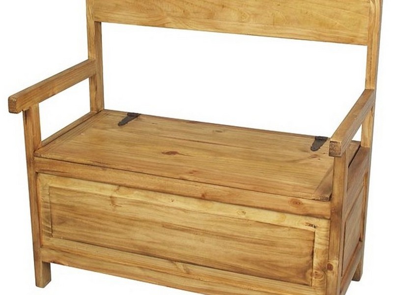 Rustic Storage Bench