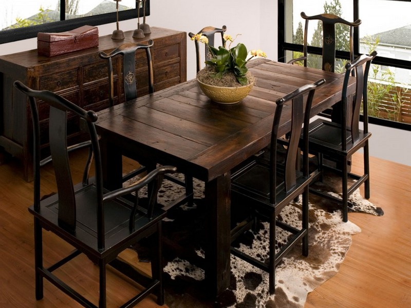 Rustic Tall Dining Room Tables