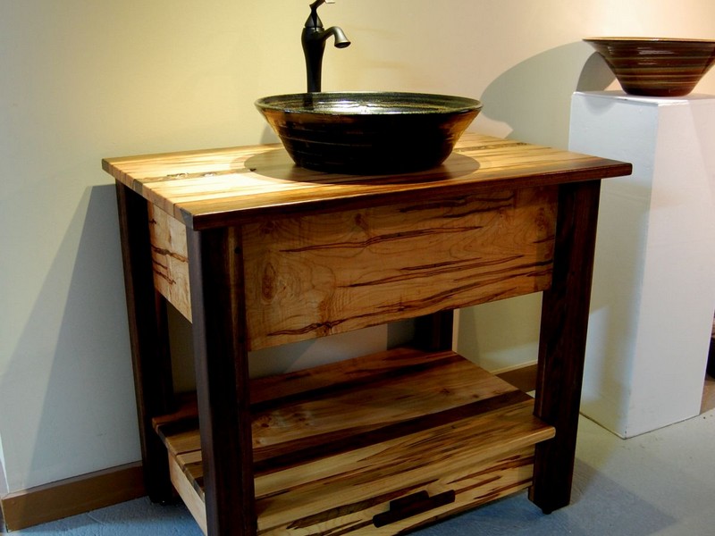 Rustic Vanities For Small Bathrooms