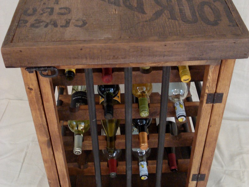 Rustic Wine Rack Furniture