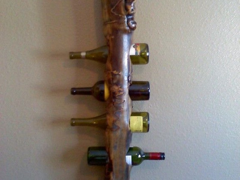 Rustic Wine Rack