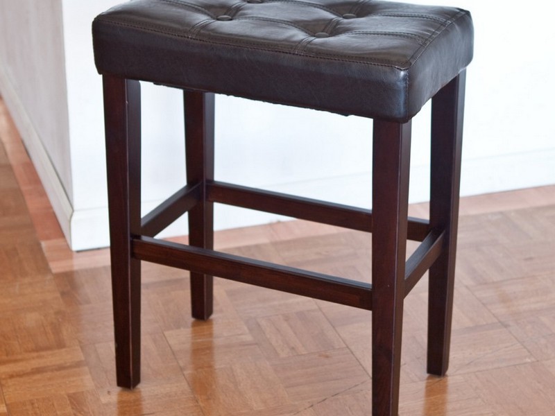 Saddle Style Bar Stools