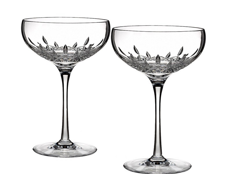 Saucer Style Champagne Glasses