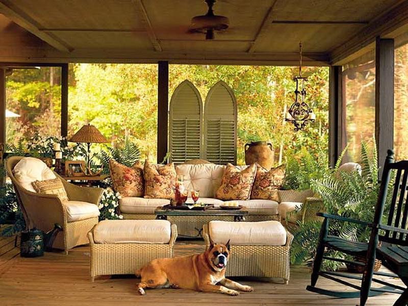 Screened In Porch Furniture Ideas