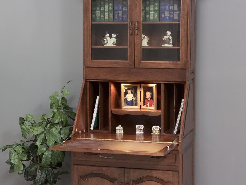 Secretary Desk With Hutch