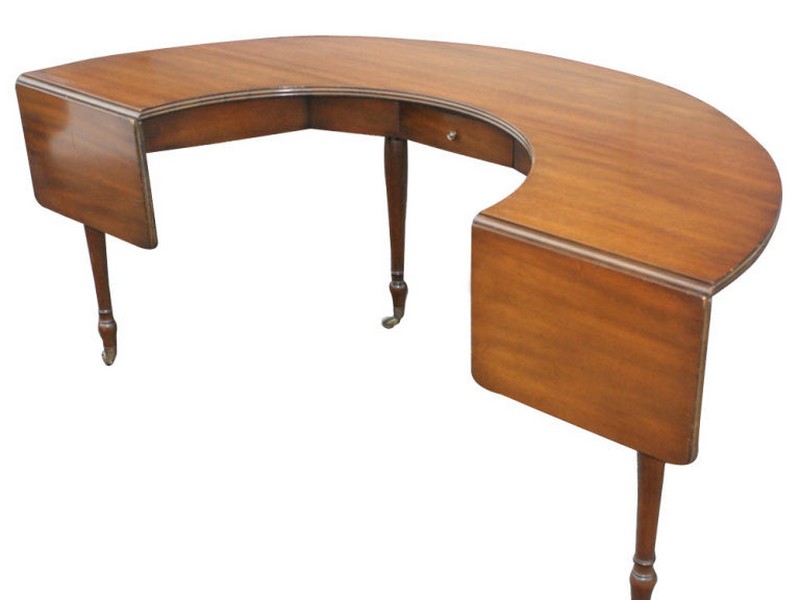 Semi Circle Desk