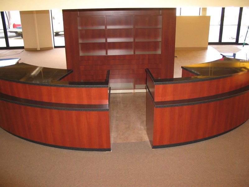 Semi Circle Reception Desk