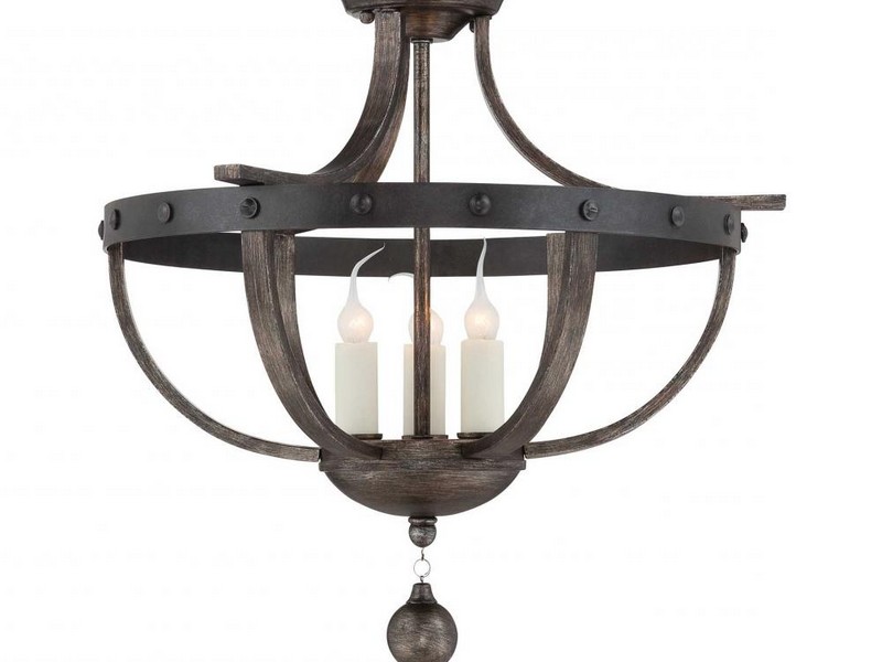 Semi Flush Mount Chandelier Lighting