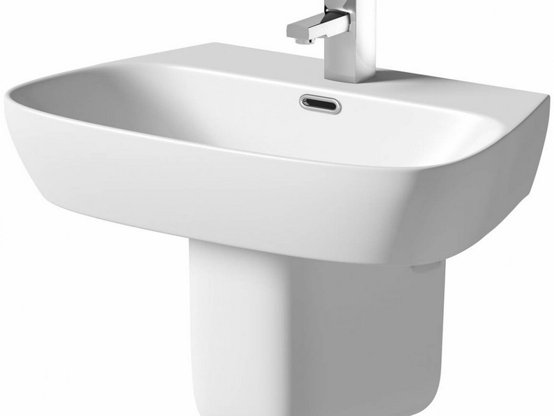 Semi Pedestal Bathroom Sink