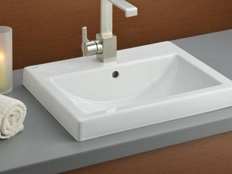 Semi Recessed Bathroom Sink Canada