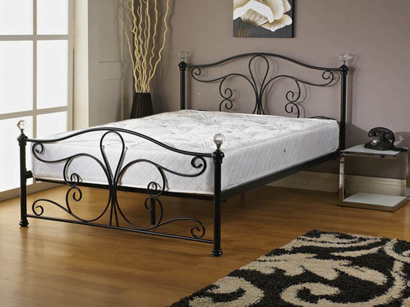 Shabby Chic Metal Bed Frame